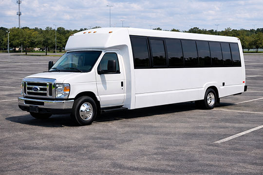 25-passenger minibus available for charter in Concord, NC